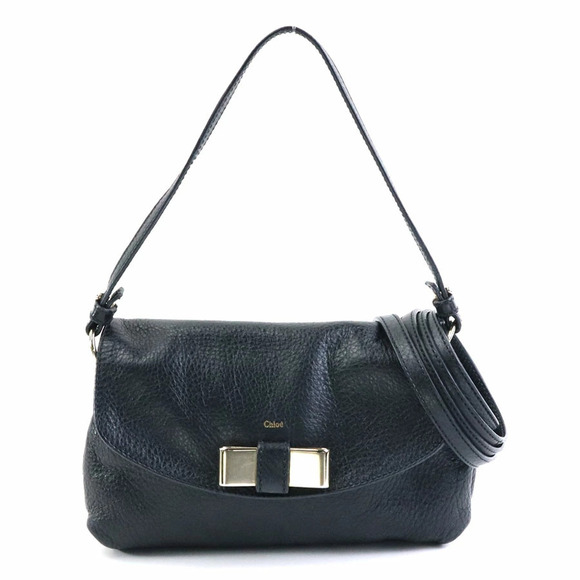 Chloe Handbags - Chloe Shoulder Bag Leather Black